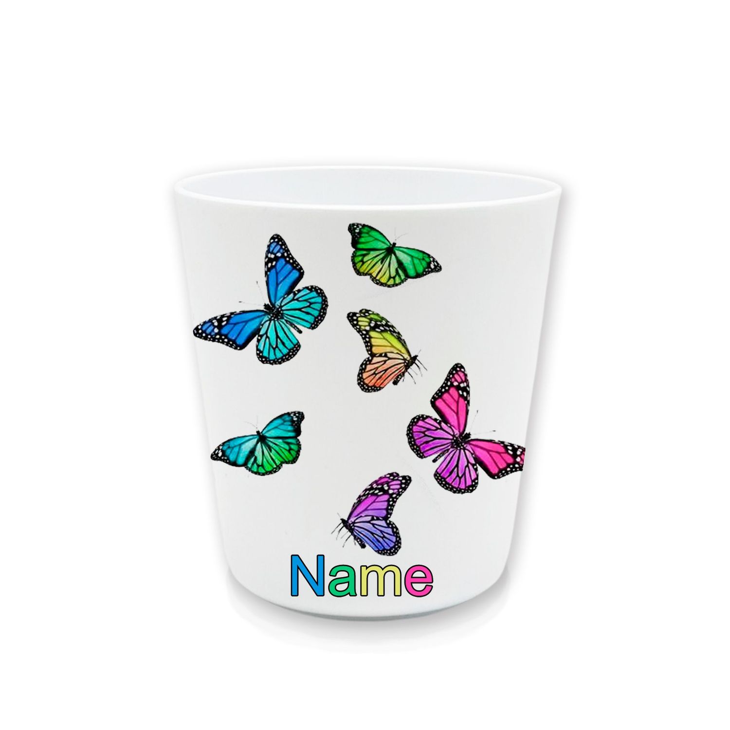 Schmetterling Becher