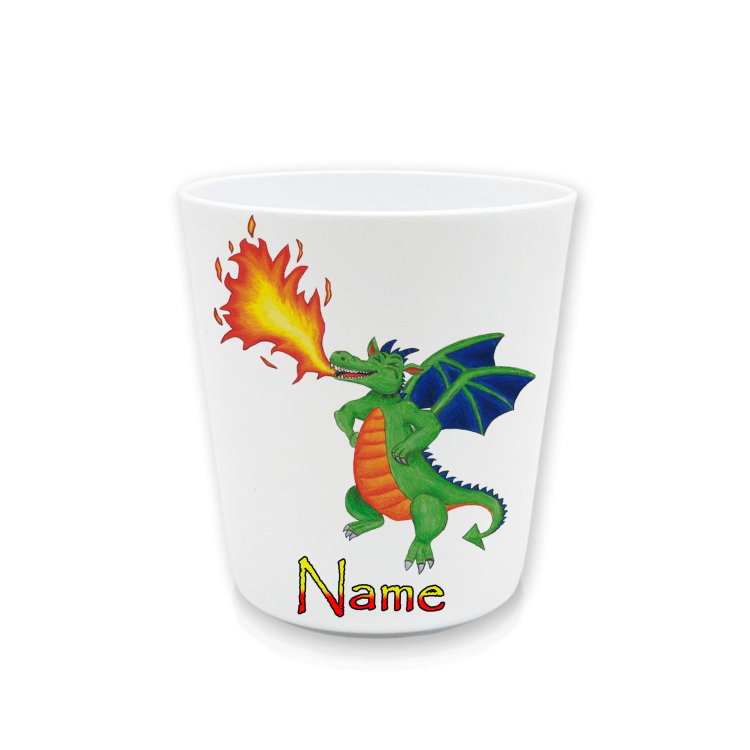 grüner Drache Becher
