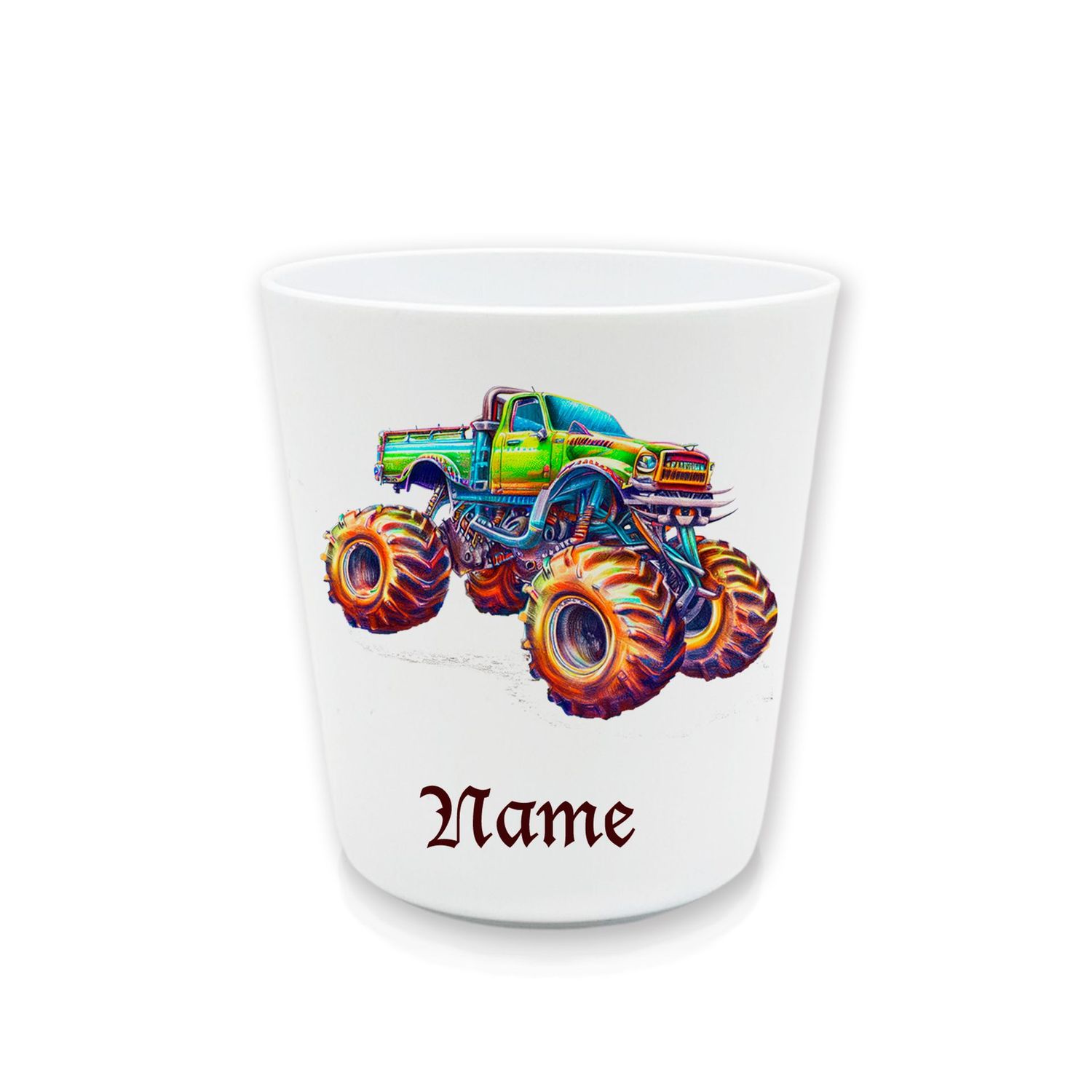 Monstertruck Becher