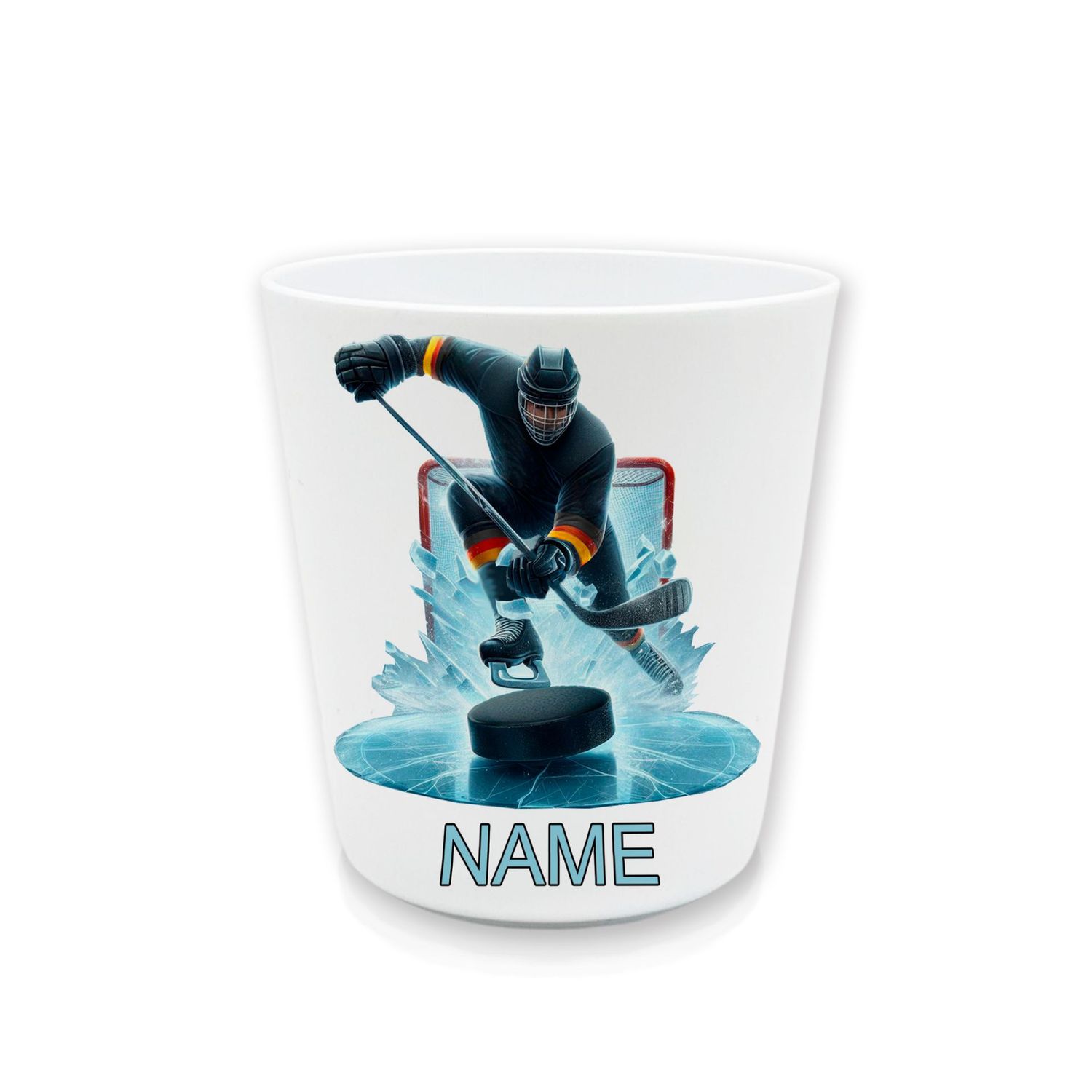 Eishockey Becher