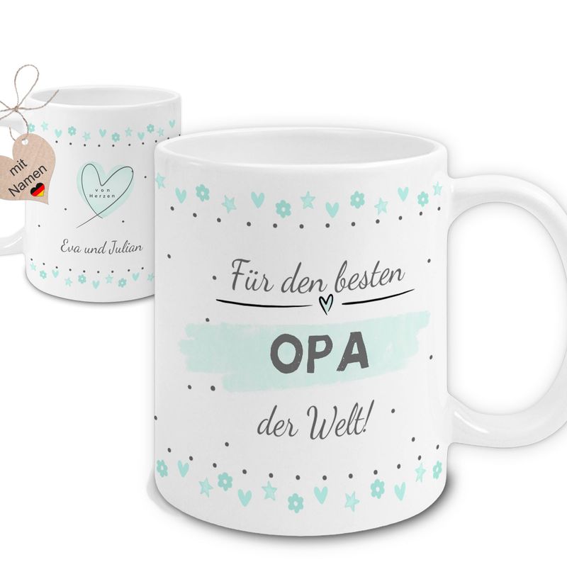 Tasse Bester Opa der Welt Tasse Bester Opa der Welt