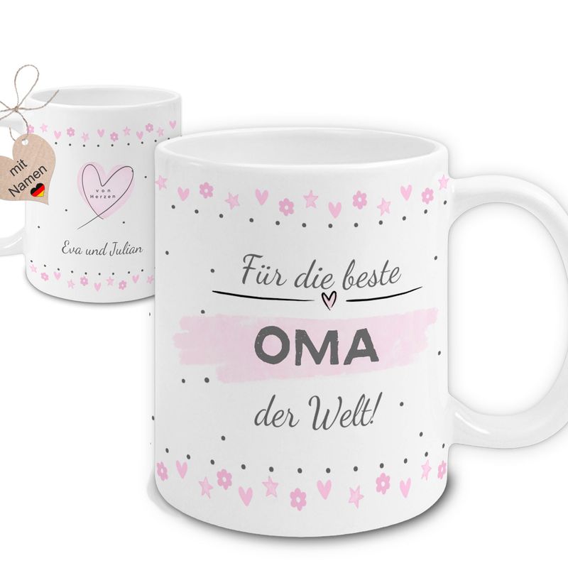 Tasse Beste Oma der Welt Tasse Beste Oma der Welt