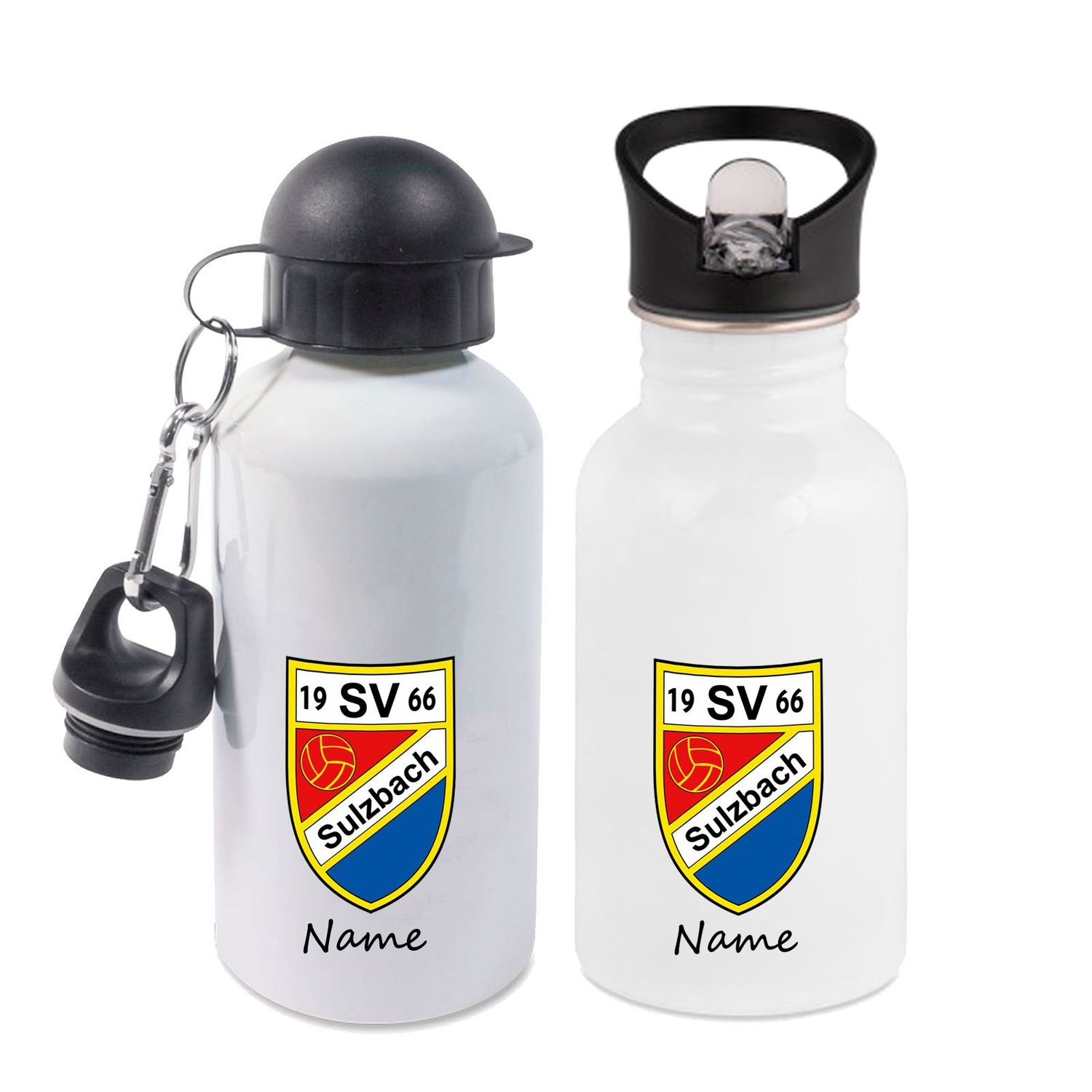 Trinkflasche wahlweise Alu oder Edelstahl Trinkflasche wahlweise Alu oder Edelstahl