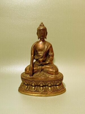 Messingbuddha Bronze