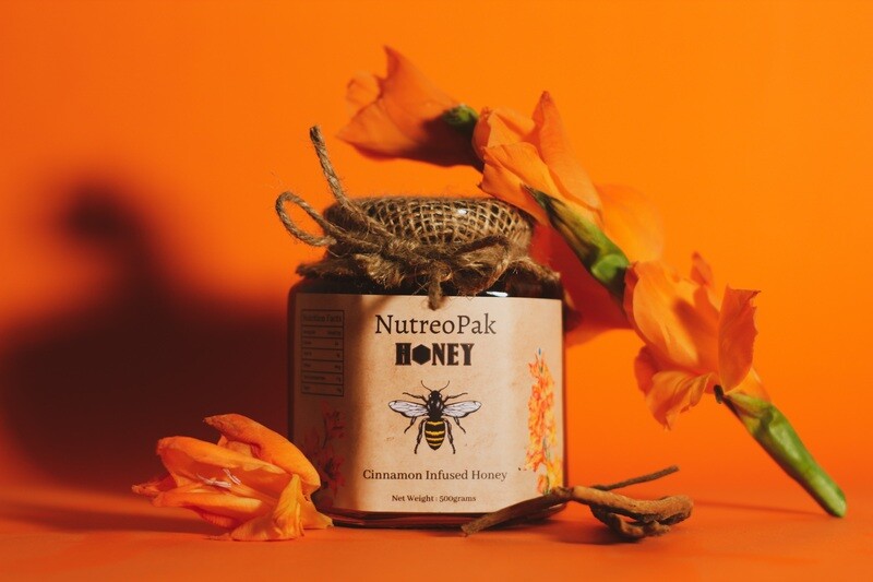 Cinnamon Infused Honey (500g)