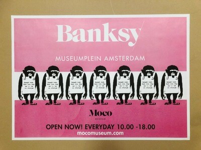 Banksy ポスター  SWEET  Moco museum Banksy – Home Sweet Home | Official Moco Museum Offset Silkscreen