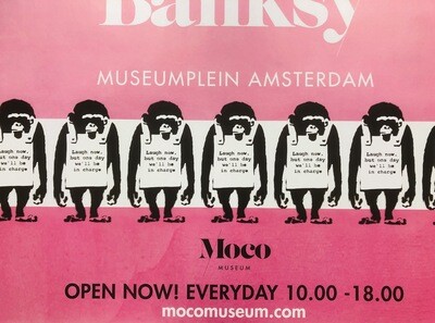 Banksy, 2017 - BANKSY MOCO MUSEUM - Original lithographic