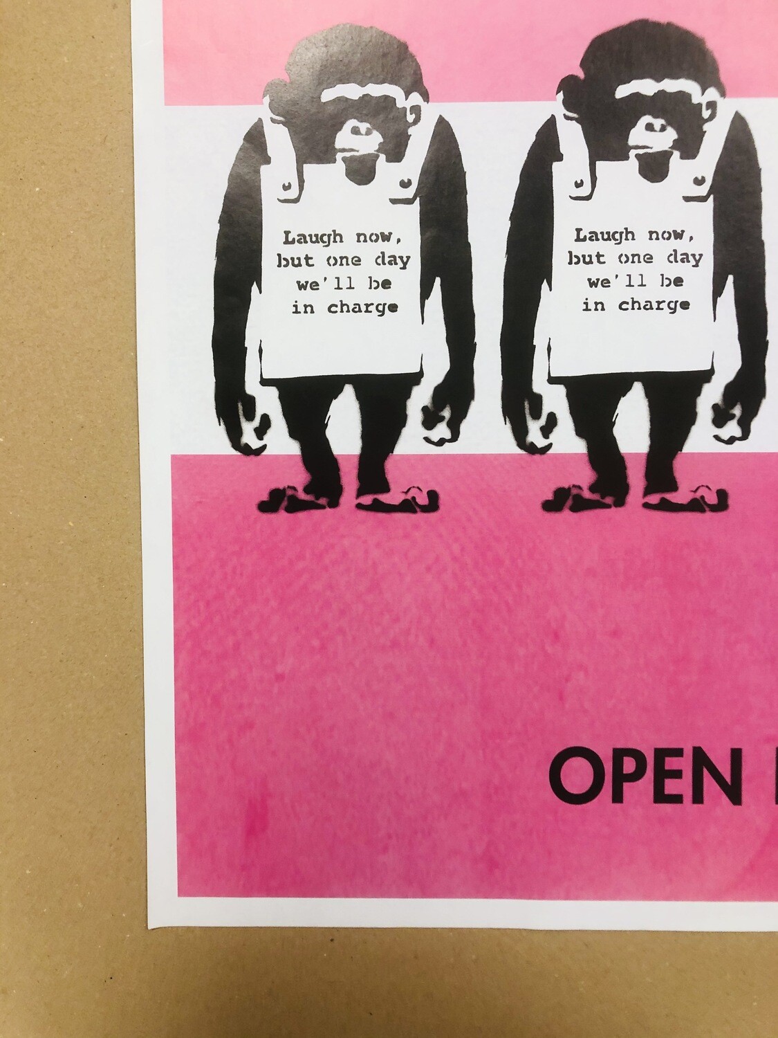 Banksy ポスター  SWEET  Moco museum Banksy ポスター HOME SWEET HOME Moco museum