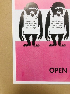 Banksy, 2017 - BANKSY MOCO MUSEUM - Original lithographic poster