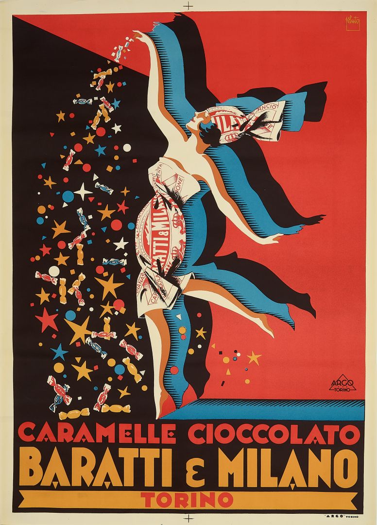 Pluto, 1950 - BARATTI E MILANO - Original vintage affiche - c.a. cm 140 x 100 - in 55,1 x 39,4