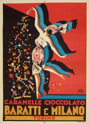 Pluto, 1950 - BARATTI E MILANO - Original vintage affiche - c.a. cm 140 x 100 - in 55,1 x 39,4