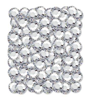 Strass SS5 pour ongles - argent - X100