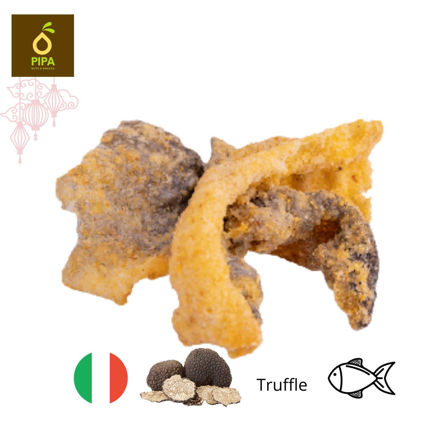 Premium Black Truffle Fish Skin 顶级法国黑松露鱼皮