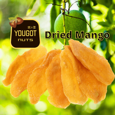 YOUGOT NUTS DRIED MANGO | Naturally Freeze Dried Thai Mangoes