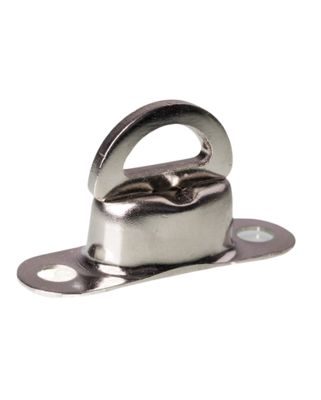 100 Drehverschlüsse 22,5mm x 13,5mm Messing vernickelt
