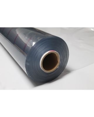 PVC Klarsichtplane/transparente Plane/Fensterfolie Breite: 150cm, Stärke: 0,8mm - 800µ - 1020g/m²
