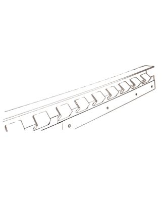 10 Platten für Pendeltür 300mm