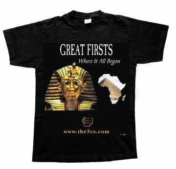Great Firsts Black T-Shirt