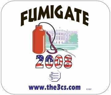 Fumigate in 2008 - White house design