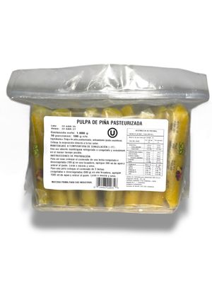Pulpa de Piña Congelada en Kilo Porcionado (10)