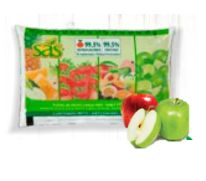 Empaque de pulpa de manzana larga vida