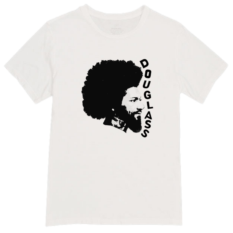 Frederick Douglass White tee
