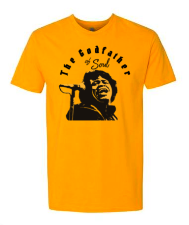 James Brown Golden Yellow tee