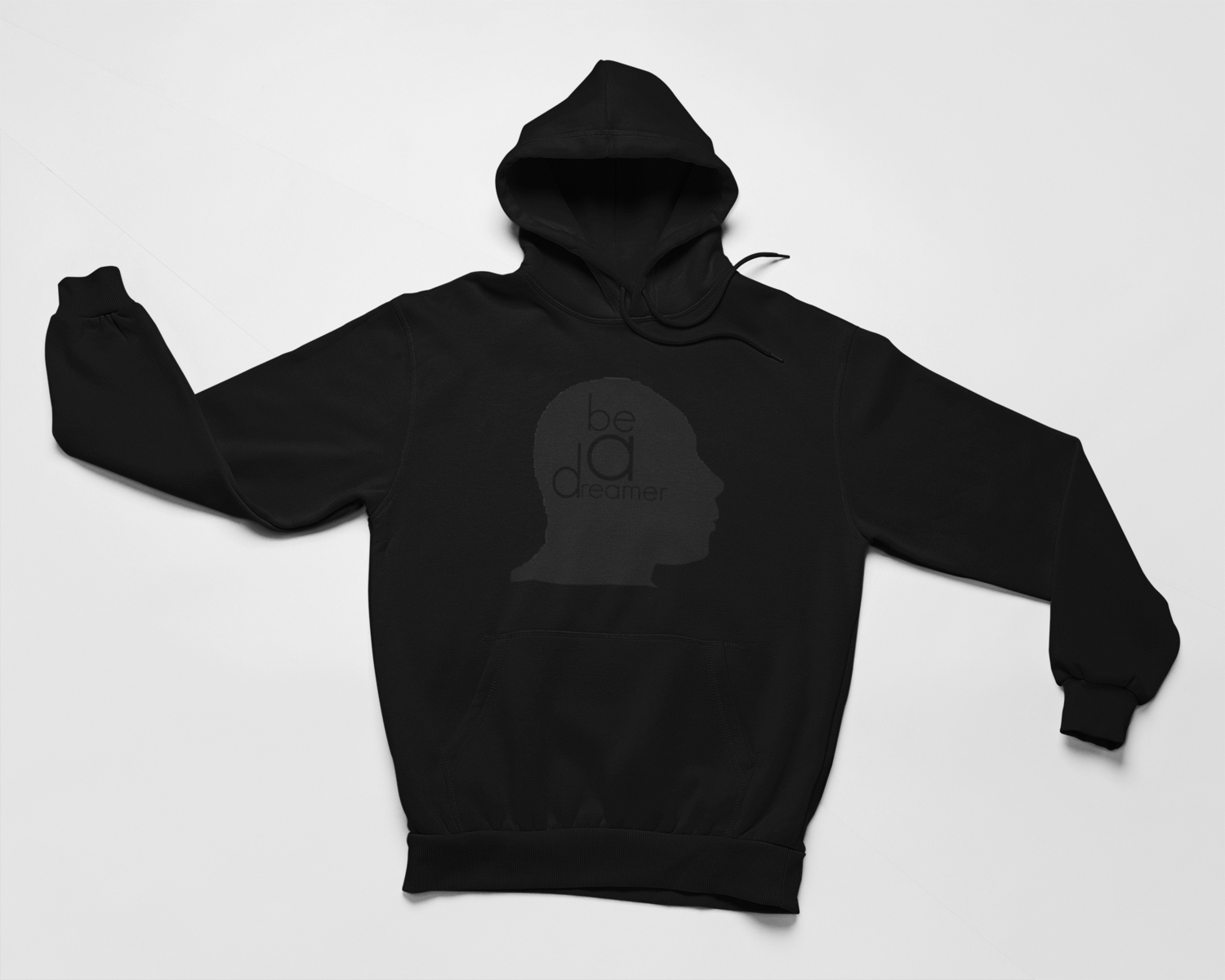 Black on Black MLK &quot;Be A Dreamer&quot; Hoodie
