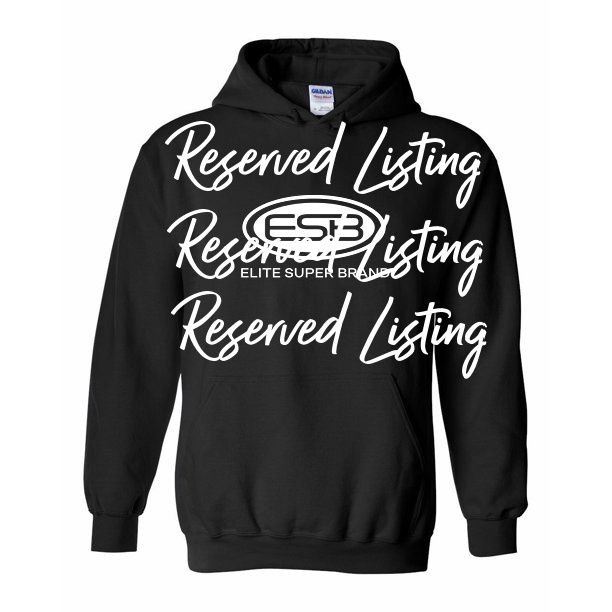 Reserved Listing Anthony
