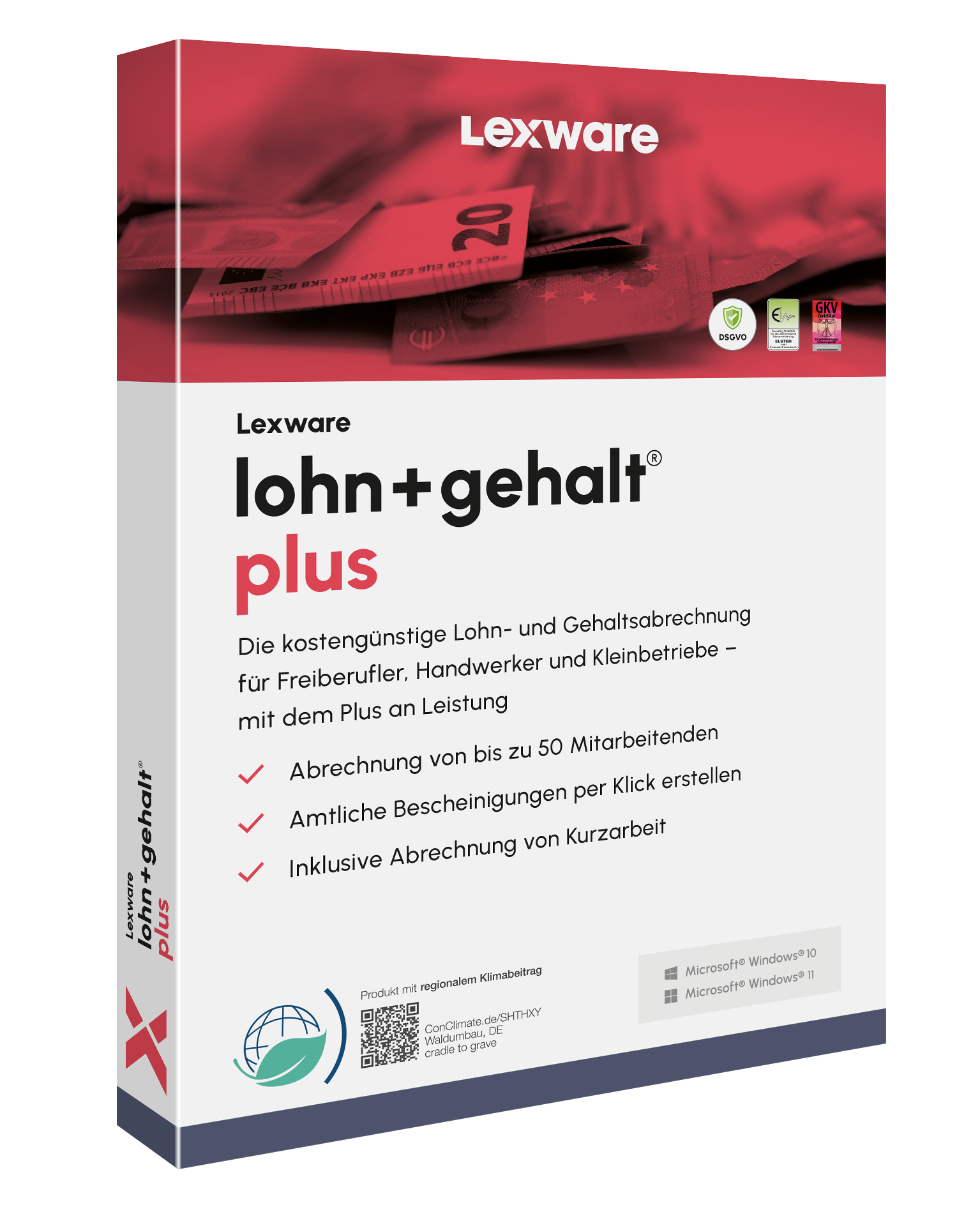 Lexware lohn + gehalt plus (Abo) 08857-2044