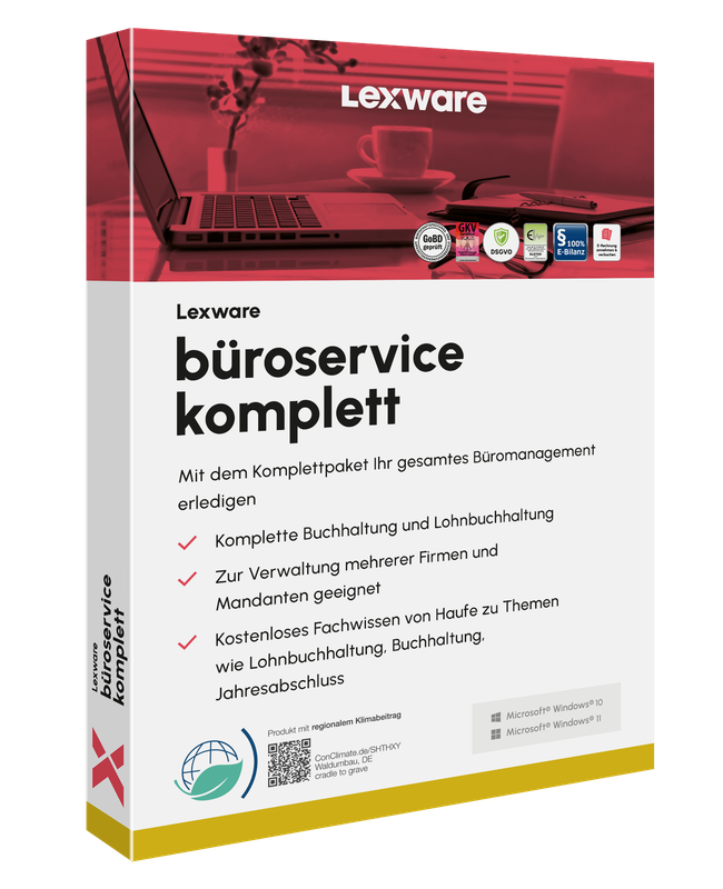 LEXWARE büroservice komplett Einzelplatz