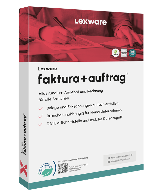 Lexware faktura und auftrag