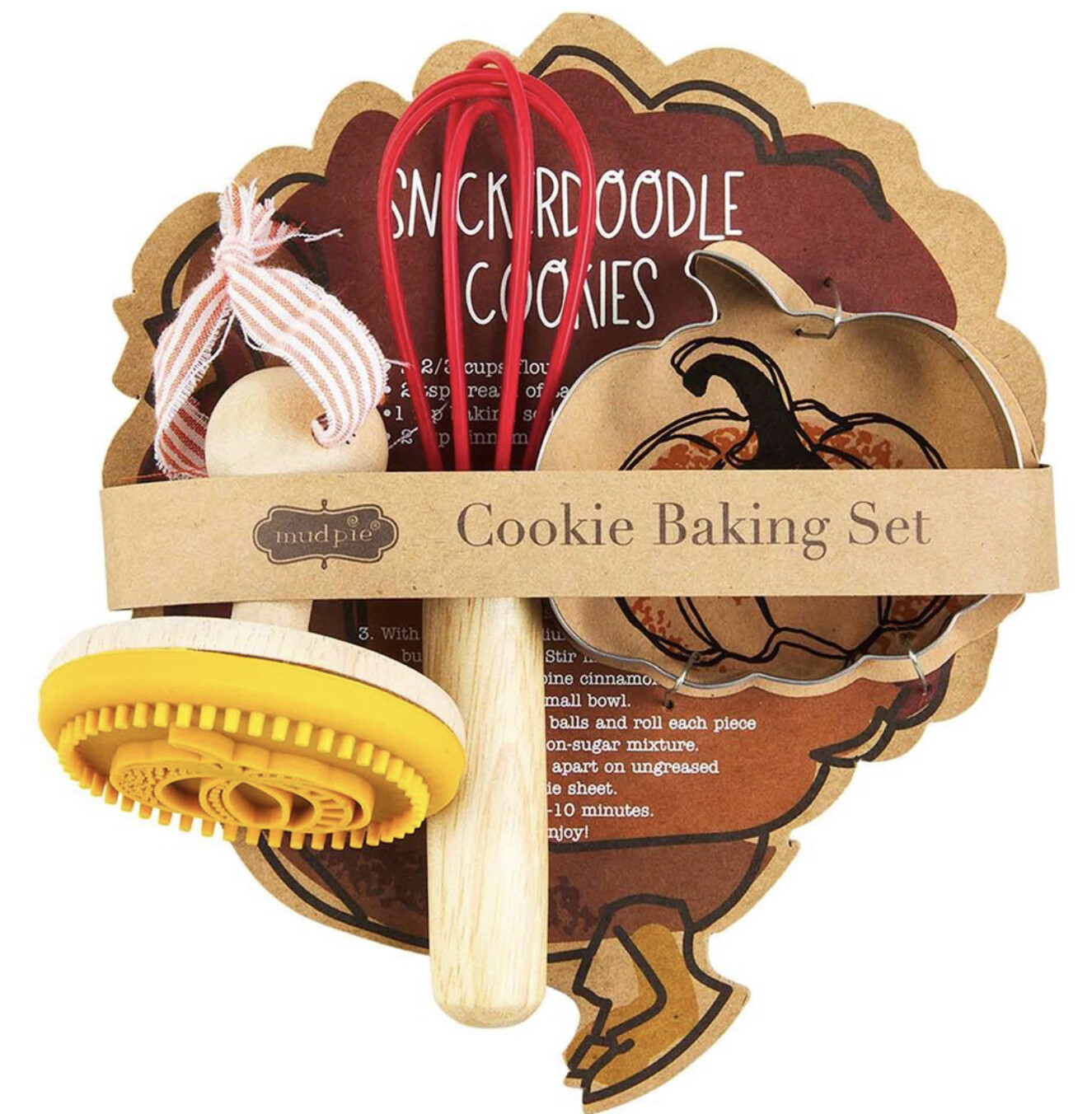 MUDPIE PUMPKIN FALL COOKIE BAKING SET