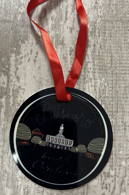 Pittsboro Ceramic Ornaments
