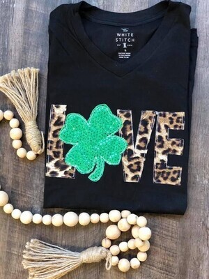 LOVE Shamrock Tee