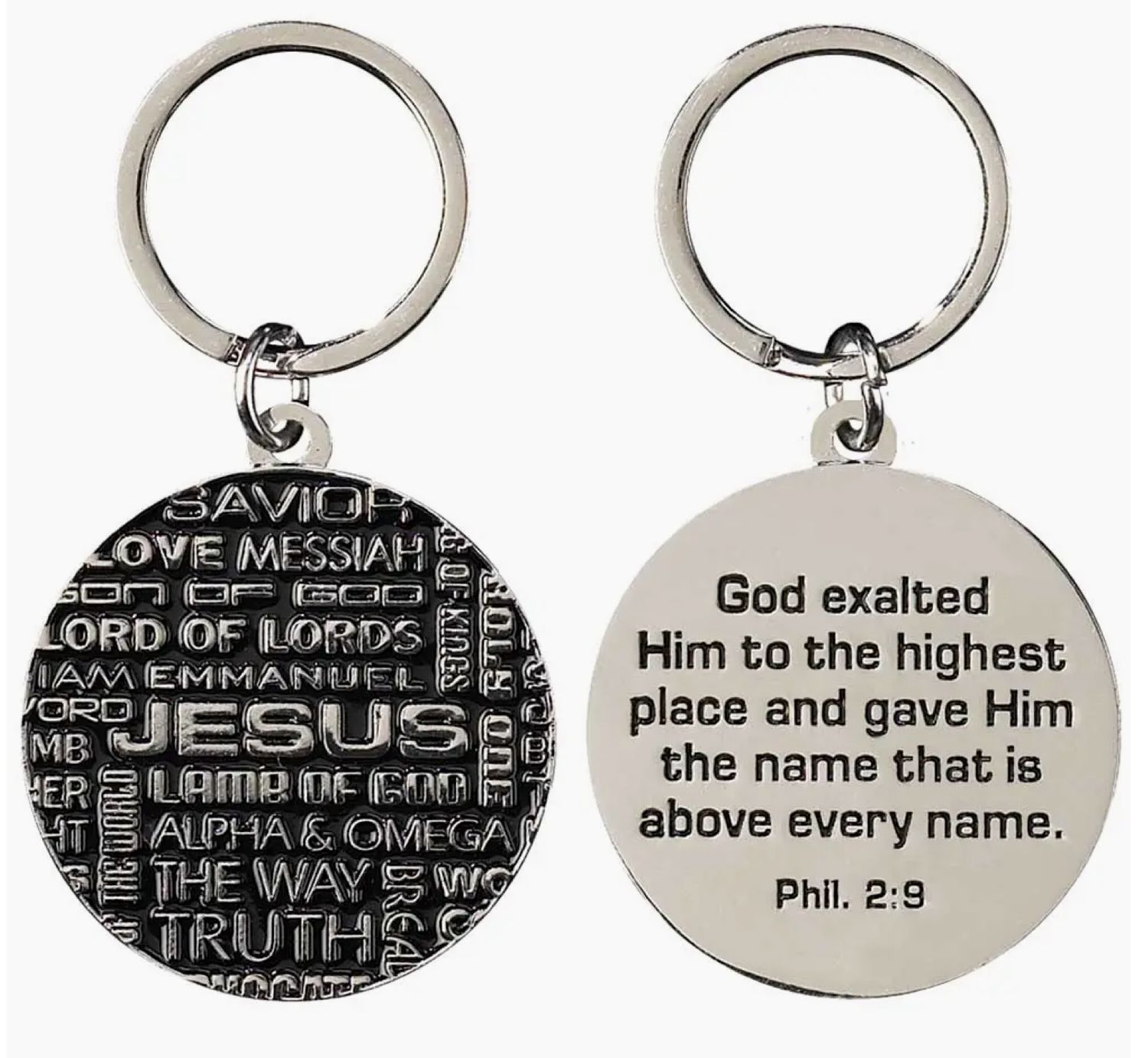 Names of Jesus Key ring