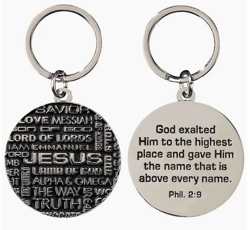 Names of Jesus Key ring
