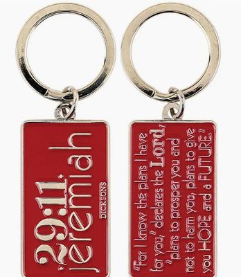 For I know Jer. 29:11 Keyring