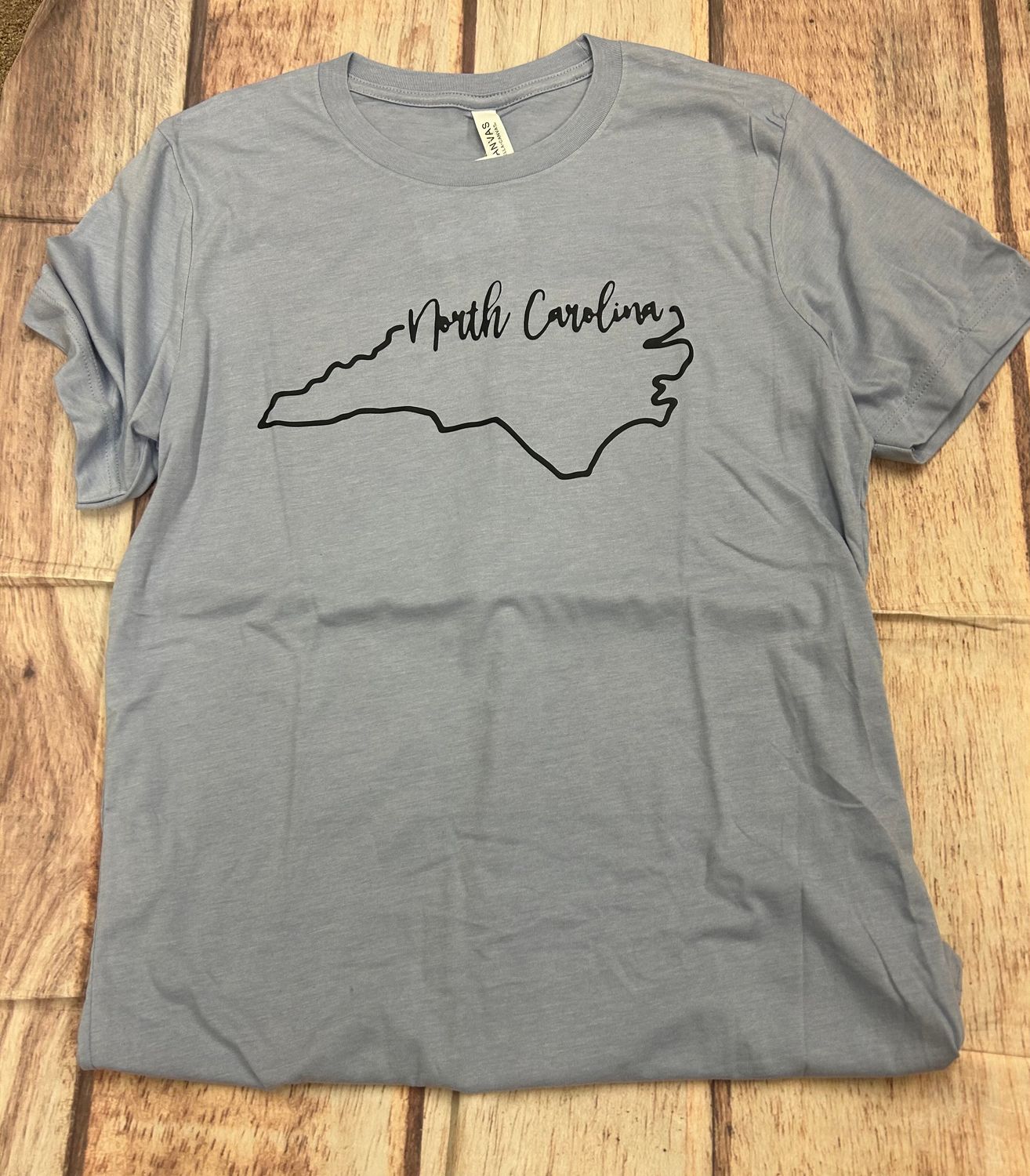 North Carolina State Outline Unisex Tee