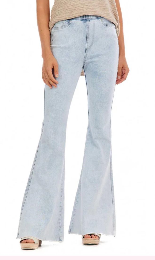 Mudpie Lyla Flare Blue Jeans