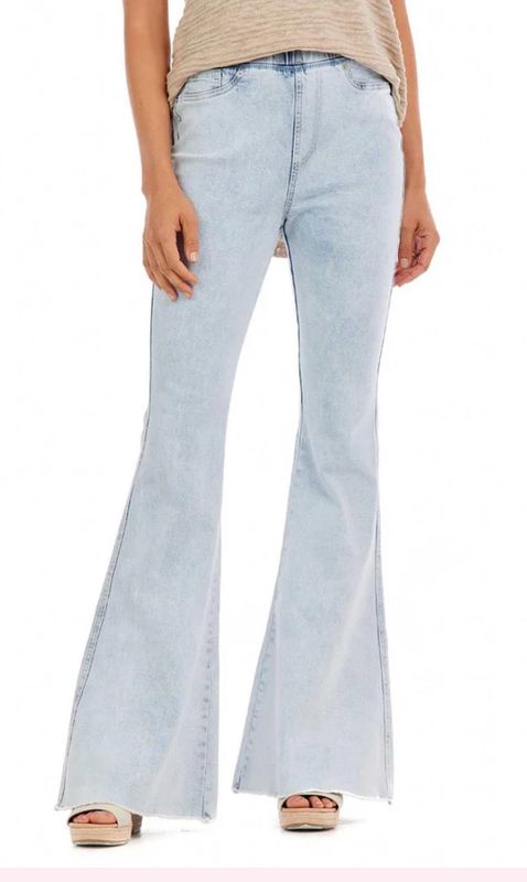 Mudpie Lyla Flare Blue Jeans