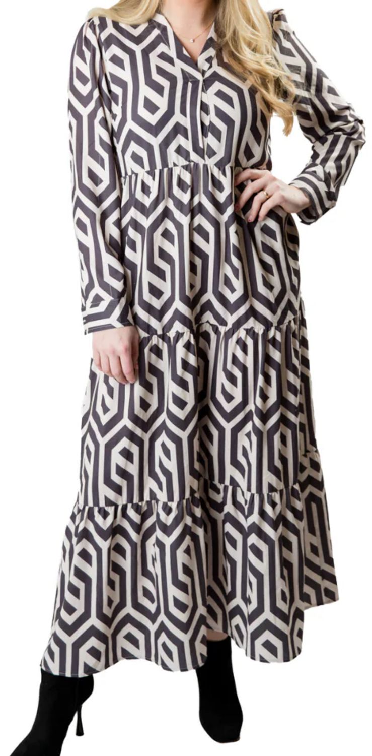 Margot Printed Dress