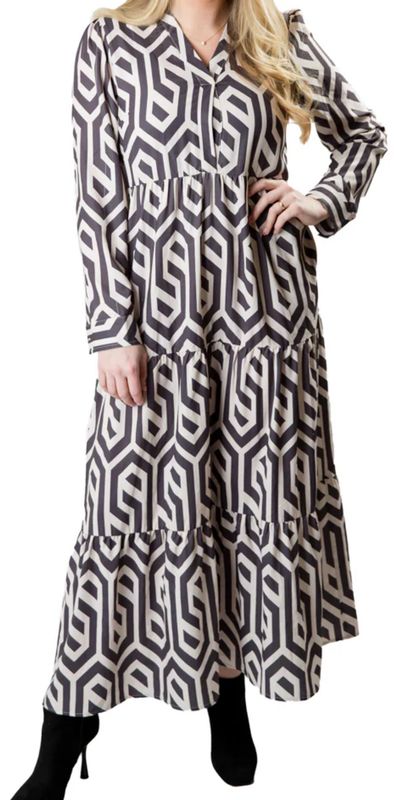 Margot Printed Dress