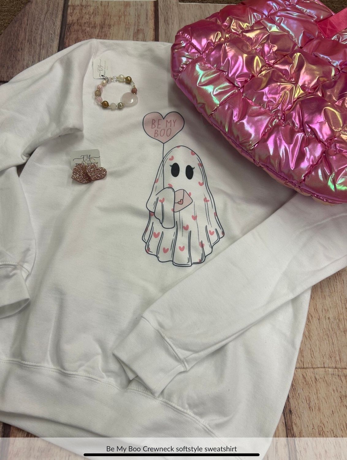 Be My Boo Crewneck Softstyle Sweatshirt