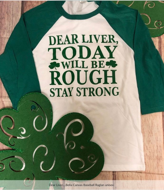 Dear Liver...Bella+Canvas Baseball Raglan Unisex T