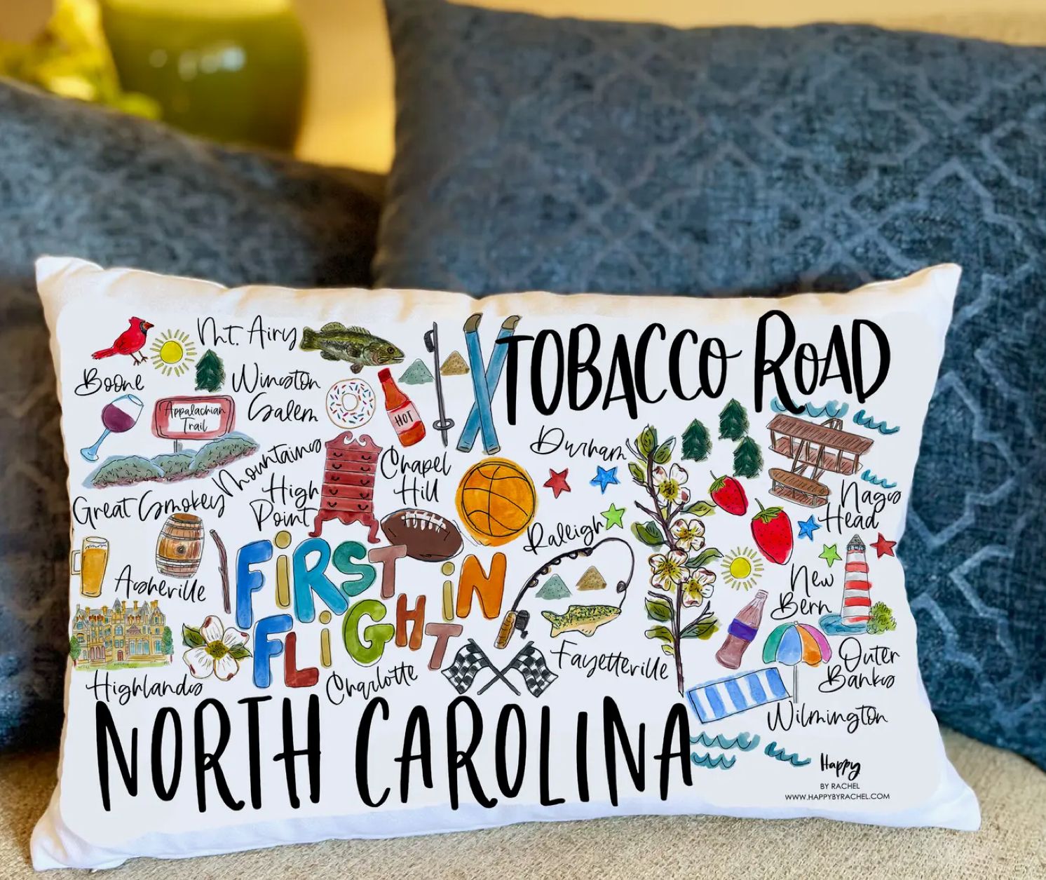 NC Lumbar State Pillow