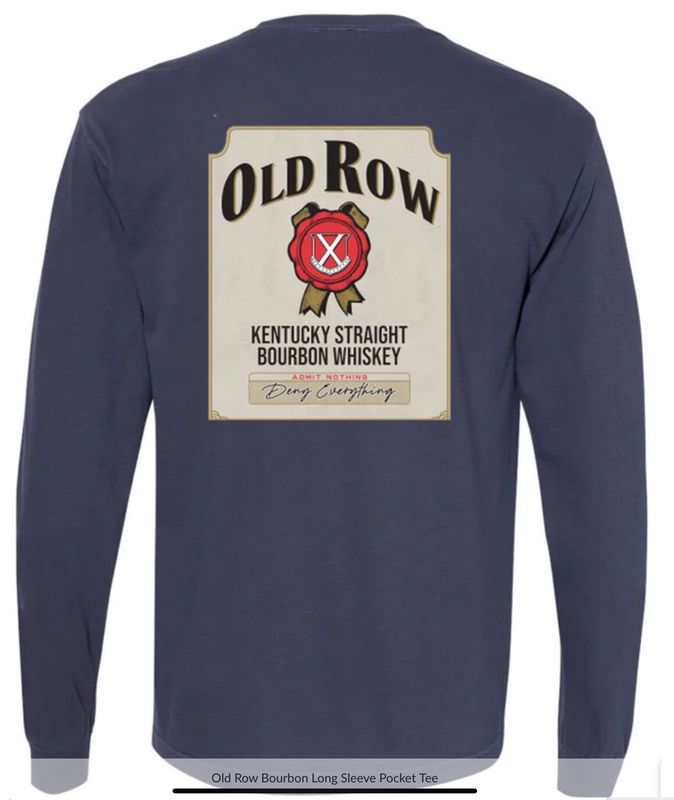 Old Row Long Sleeve Pocket Tee