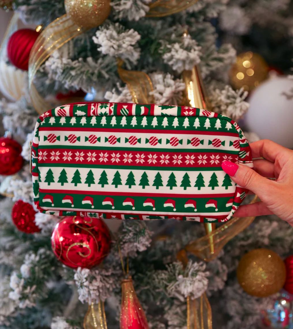 Cozy Christmas Travel Bag