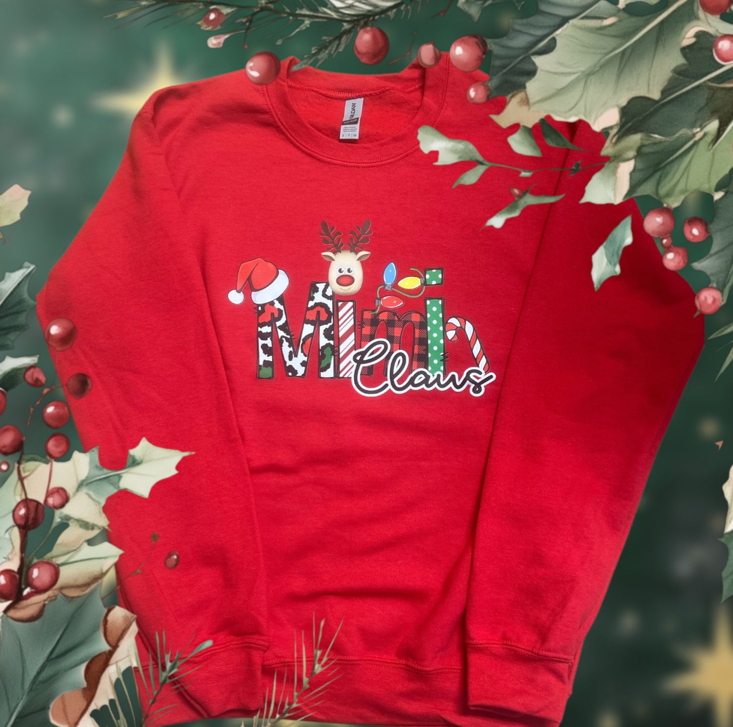 Mimi Claus Unisex Crewneck Sweatshirts