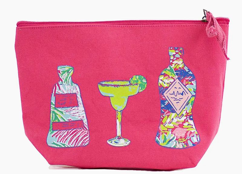 Tequila Sunrise Cosmetic Bag